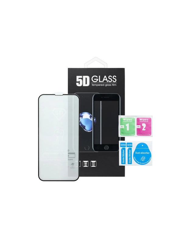 „Forcell“ grūdintas stiklas 5D „Full Glue“, skirtas „Huawei P20 Pro“, juodas