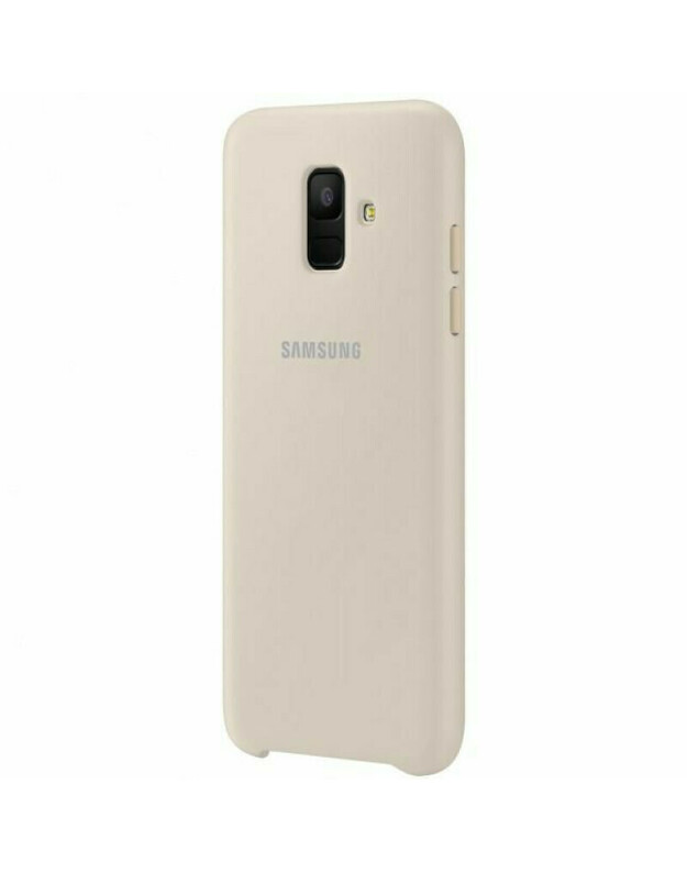 Samsung A6 Plus 2018 A605 Dual Layer Cover EF-PA605CFE Gold