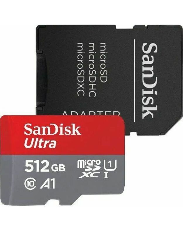 Atminties kortelė telefonui SanDisk Ultra 512GB SDSQUAC-512G-GN6MA