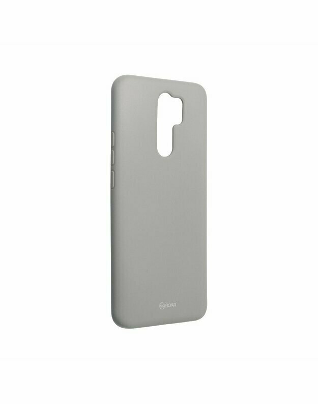 Roar spalvingas želė dėklas - „Xiaomi Redmi 9 Grey“