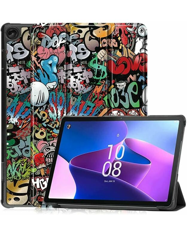 roElite Sleek“ išmanusis atverčiamas dėklas, skirtas „Lenovo Tab M10 FHD 3rd Gen 10.1