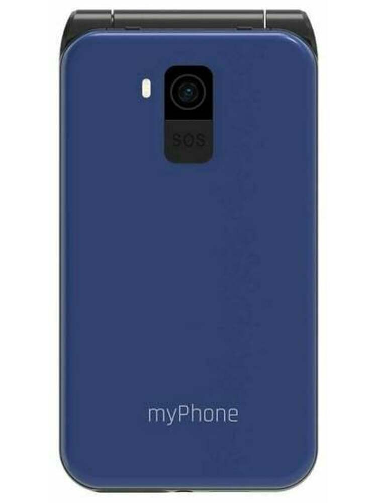 Telefonas myPhone Flip LTE juodas/mėlynas