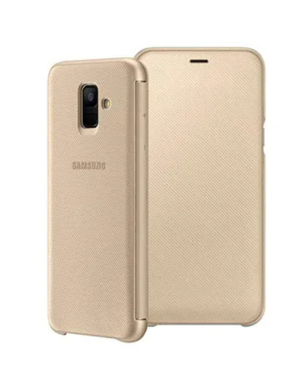 Samsung Galaxy A6 (2018) piniginės dėklas EF-WA600CFEGWW - auksinis