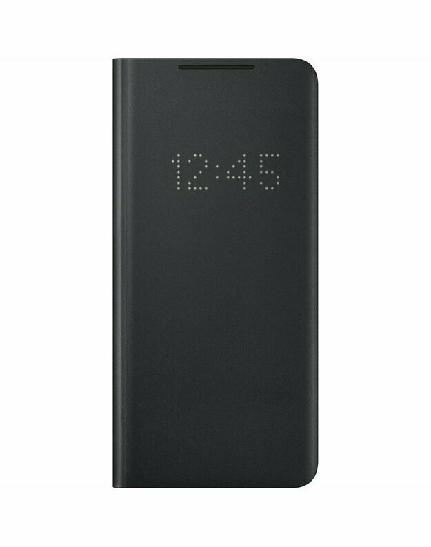 Original Clear View Cover EF-ZG985CBEGEU Samsung Galaxy S20+ Black