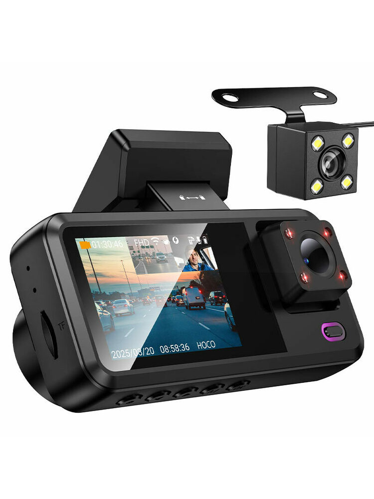 Trijų kanalų vaizdo registratorius „DV15“ IPS