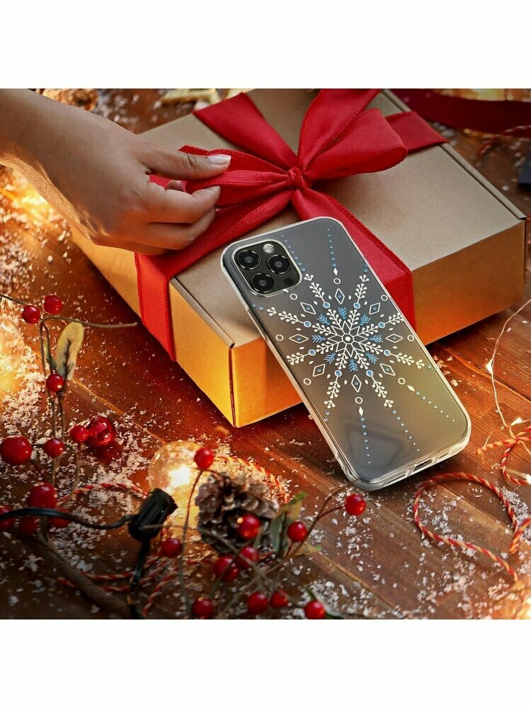 „FORCELL WINTER 20/21“ dėklas „XIAOMI REDMI 9“ snaigei
