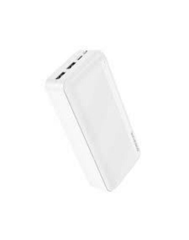 Borofone Power Bank 30000mAh BJ27B Pindar - 2xUSB - balta