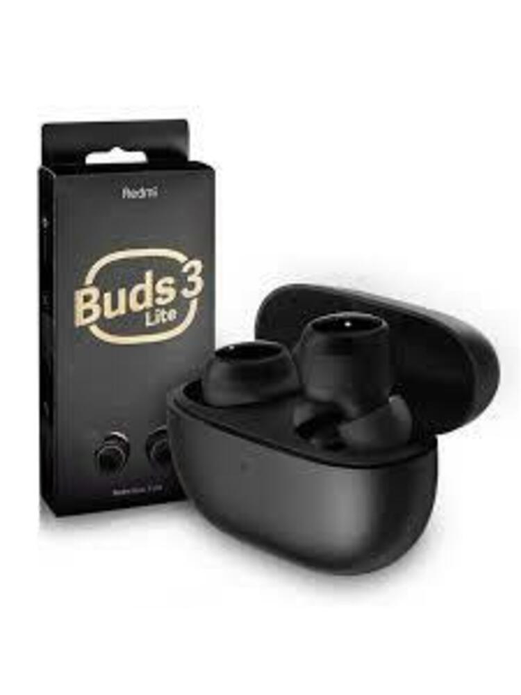 Xiaomi Redmi Buds 3 Lite, juodas