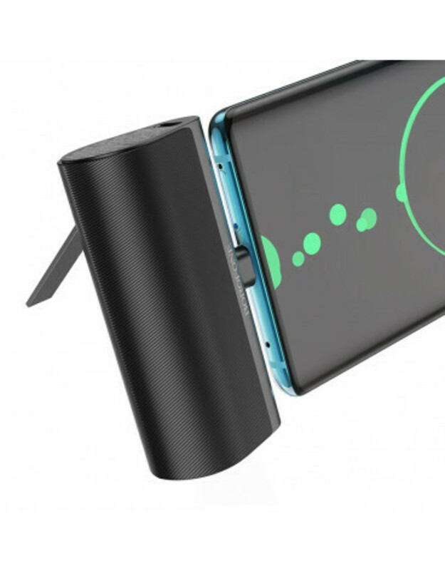 JuodaIšorinė baterija Power Bank 2A 5000mAh "Borofone BJ35 USB-C"