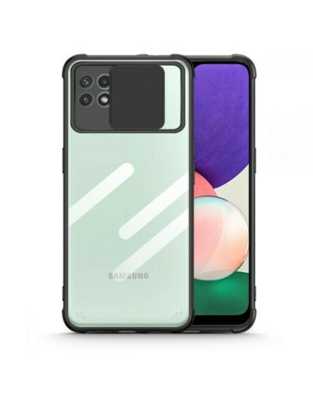 „SAMSUNG GALAXY A22 5G“, juodas / skaidrus