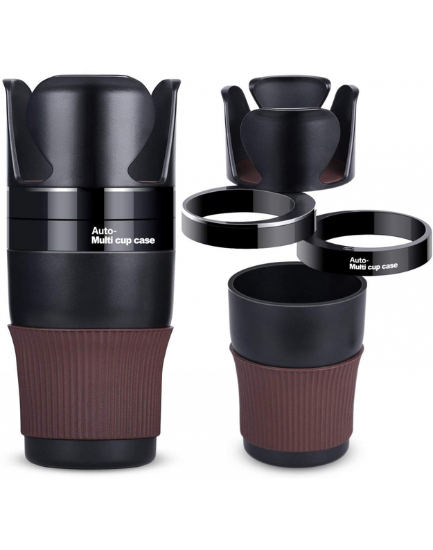 Telefono laikiklis Daugiafunkcinis laikiklis automobiliui 5 in 1