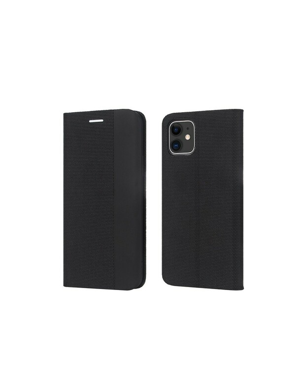 Dėklas Smart Senso Samsung A226 A22 5G juodas