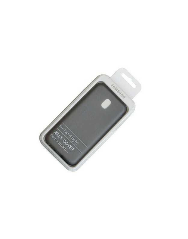 Samsung Galaxy J3 2017 Jelly Cover juodas dėklas