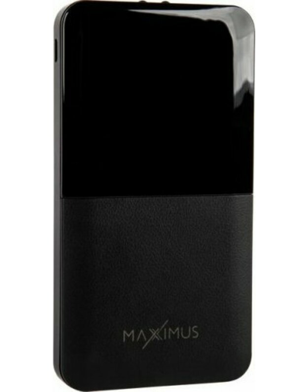 Maitinimo bankas MX ROTH 10000mAh 2xUSB 10W juodas
