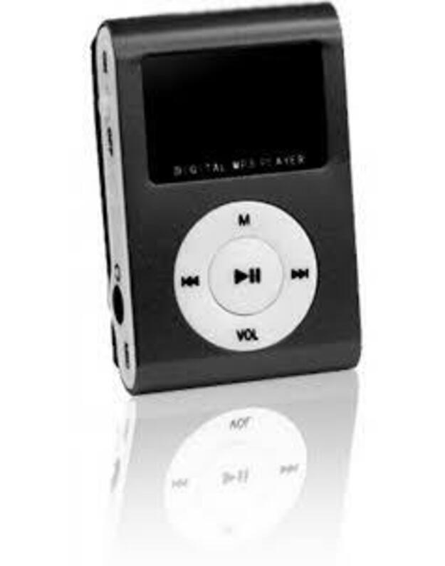 Setty MP3 grotuvas, pilkas+ausinės