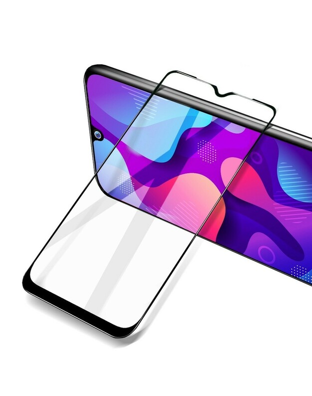 Huawei Y7 2019 Apsauginis stiklas 5D "Full Glue"