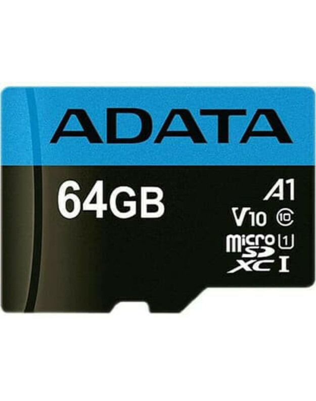 Atminties kortelė telefonui Adata AUSDX64GUICL10A1-RA1