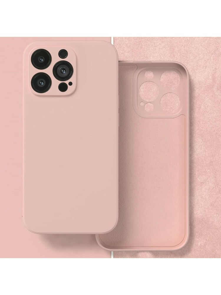 Skysto silikono dėklas 1.5 mm Samsung S918 S23 Ultra 5G, rožinis