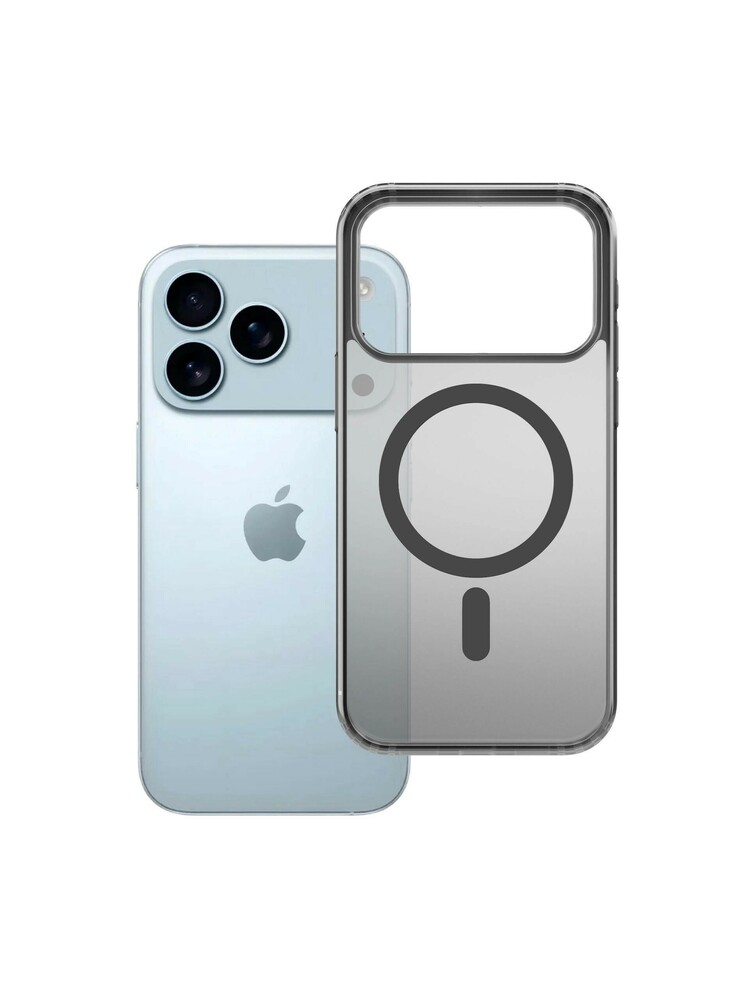 Dėklas 3mk Frosty MagCase Apple iPhone 17 Pro juodas