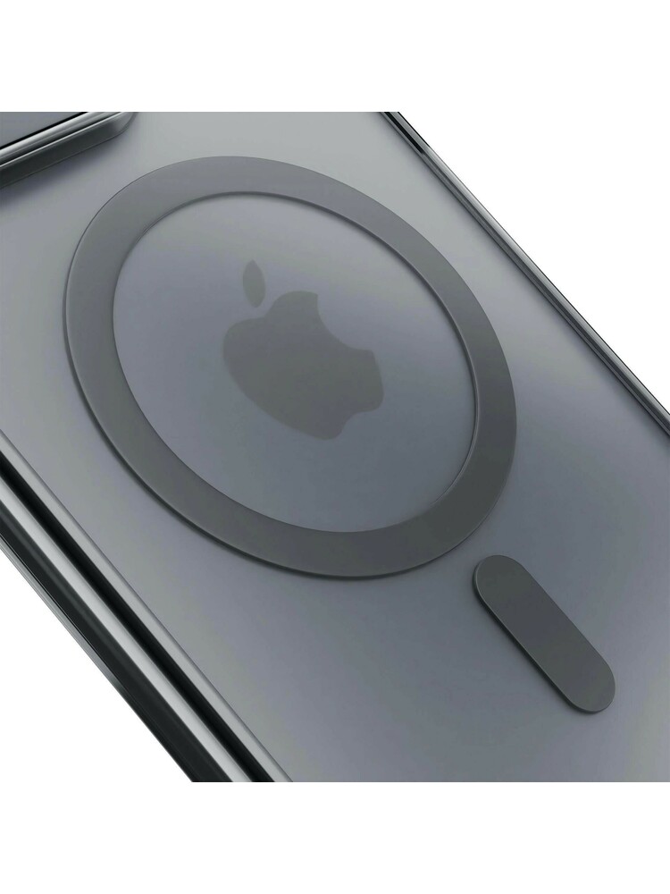Dėklas 3mk Frosty MagCase Apple iPhone 17 Pro juodas