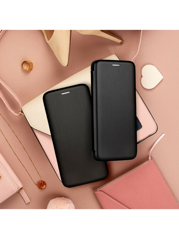 Dėklas „Elegance“ Samsung S918 S23 Ultra 5G, juodas
