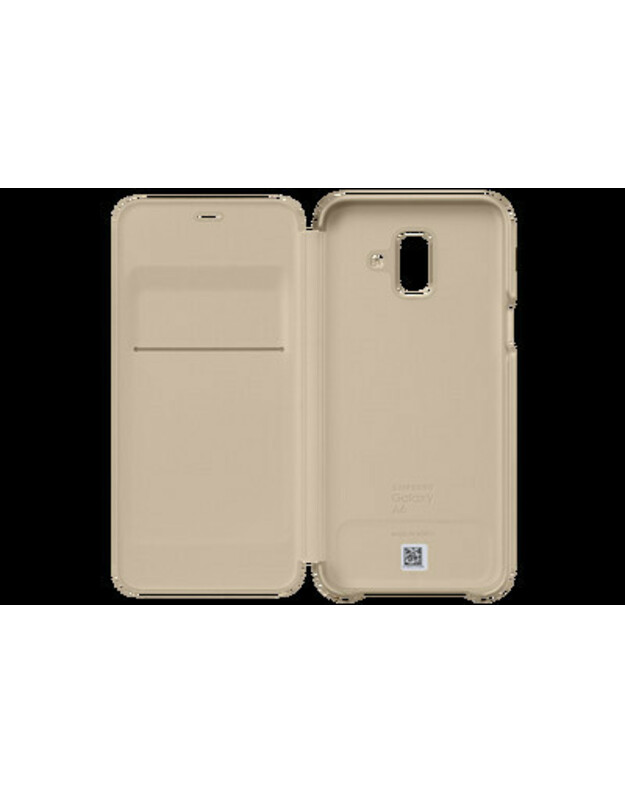 Dėklas Samsung Galaxy A6 Wallet Case Gold 
