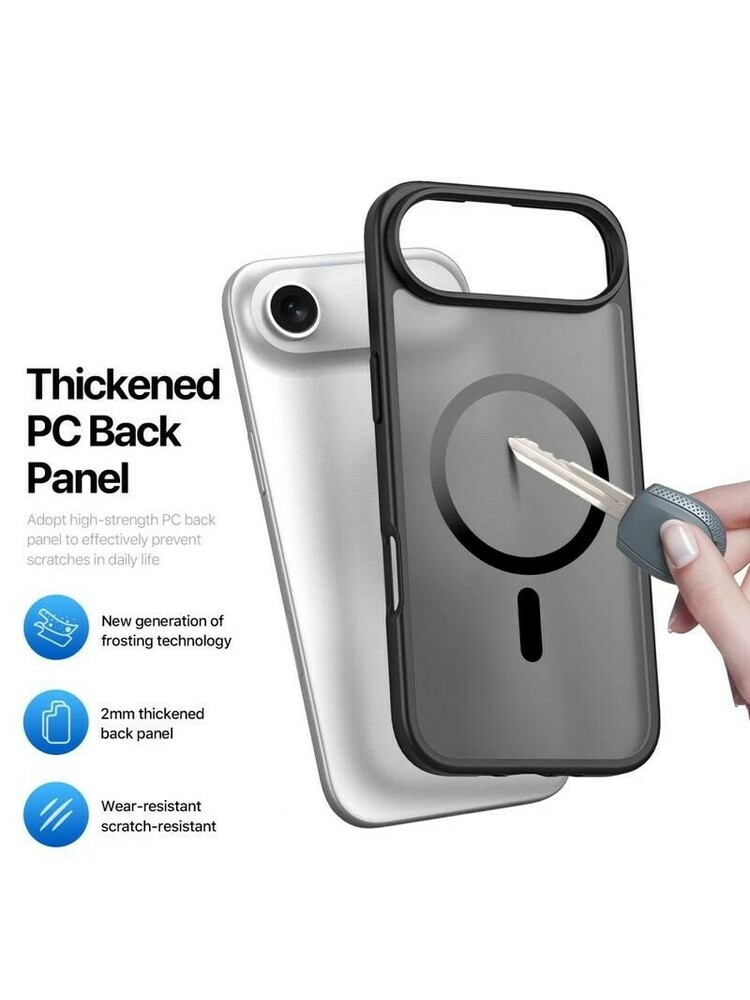 Dėklas Dux Ducis Yind Apple iPhone 17 Air, juodas
