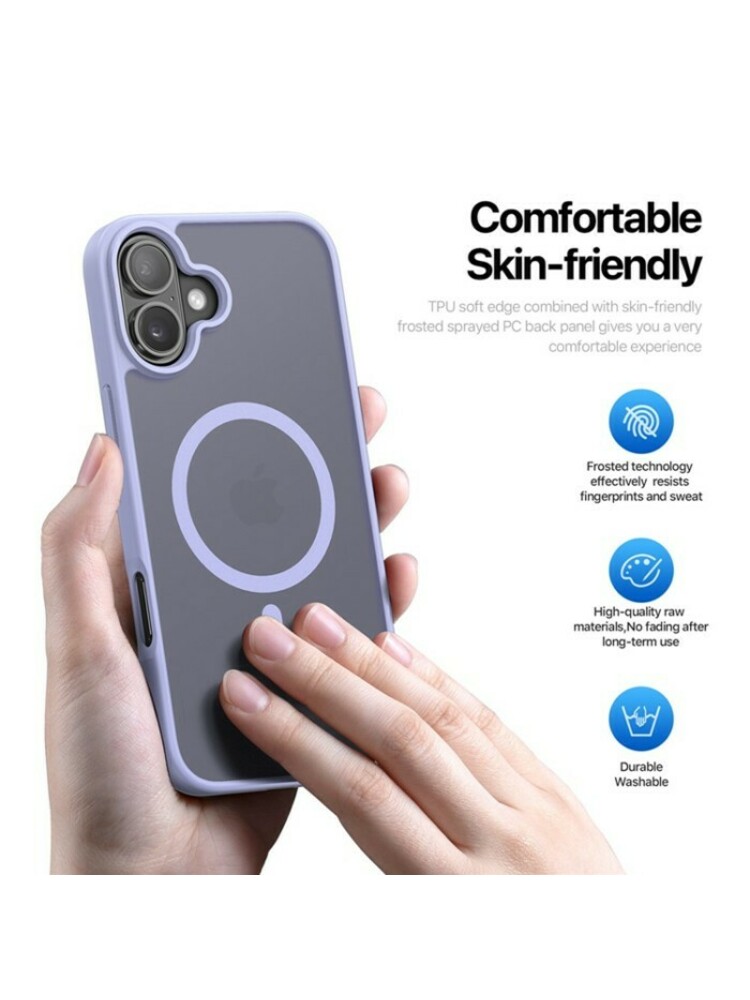Dėklas Dux Ducis Yind Apple iPhone 17 violetinis