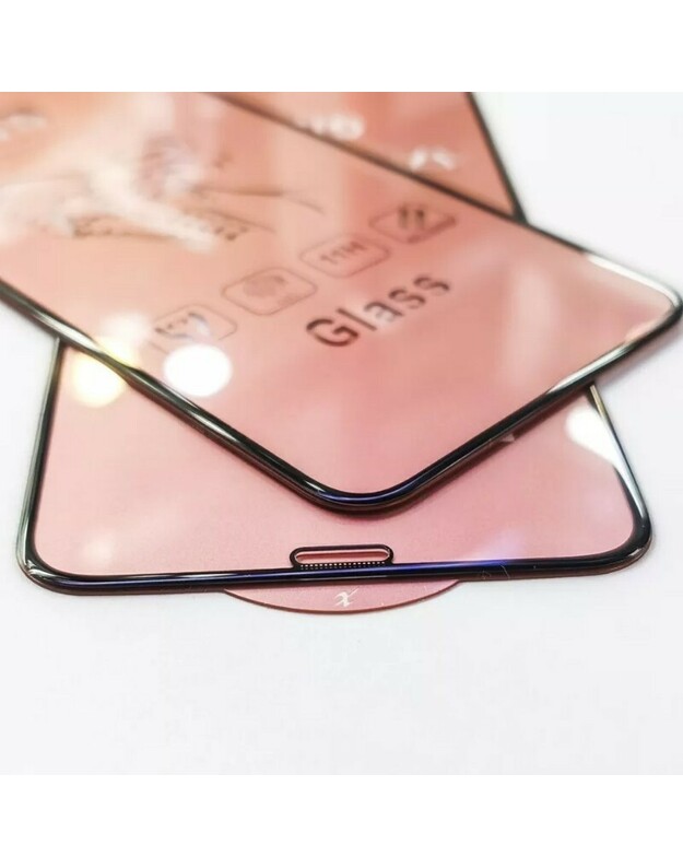 LCD apsauginis stiklas 520D Samsung A715 A71 juodas