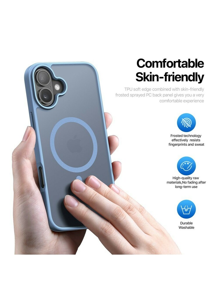 Dėklas Dux Ducis Yind Apple iPhone 17 mėlynas