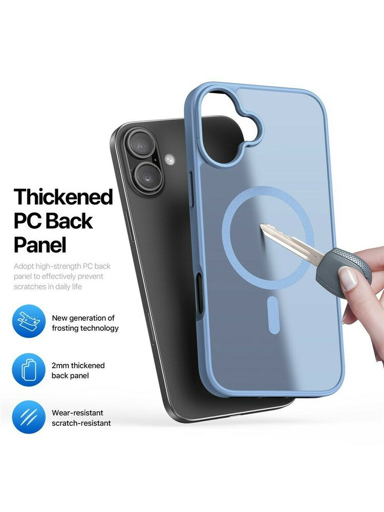 Dėklas Dux Ducis Yind Apple iPhone 17 mėlynas