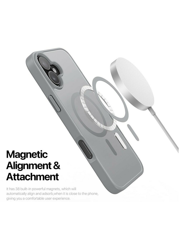 Dėklas Dux Ducis Yind Apple iPhone 17 pilkas