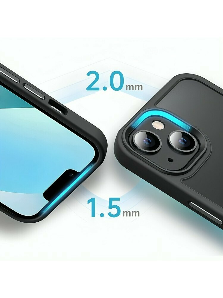 Dėklas Reach Matte MagSafe Apple iPhone 17 juodas