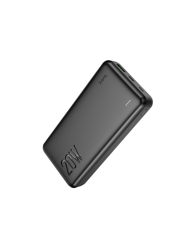 Išorinė baterija Power Bank Hoco J87A Type-C PD 20W+Quick Charge 3.0 20000mAh juodas