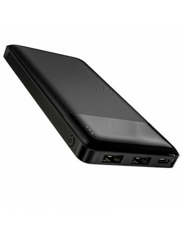 Juoda Išorinė baterija Power Bank 10000mAh "Hoco J72"
