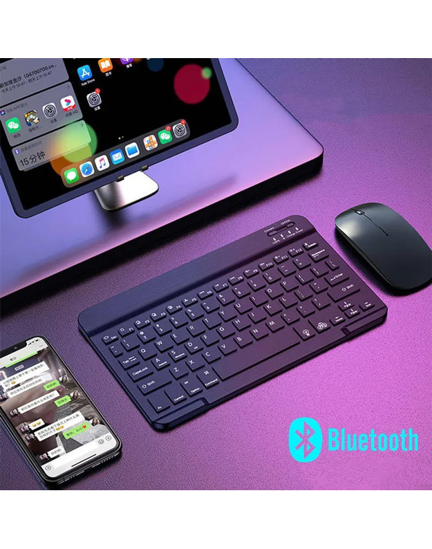 KAKU išmanioji „Bluetooth“ klaviatūra KSC-339, juoda