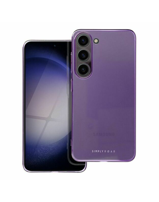 Case Roar Pure Simple Fit dėklas – skirtas Samsung Galaxy S24 purple