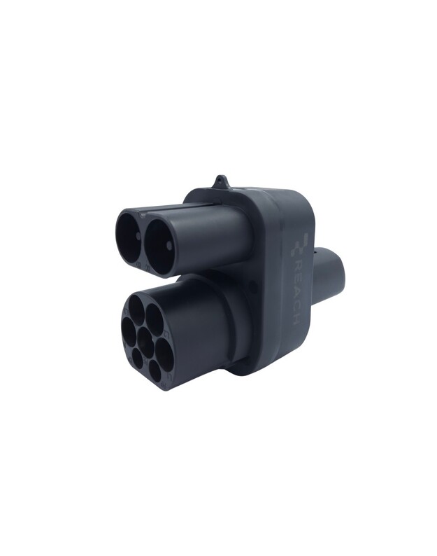 Adapteris Reach CCS2-Tesla NACS/AC+DC