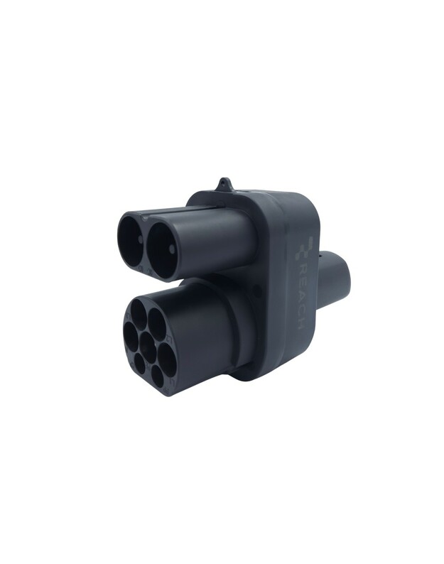 Adapteris Reach CCS2 to Tesla NACS/DC