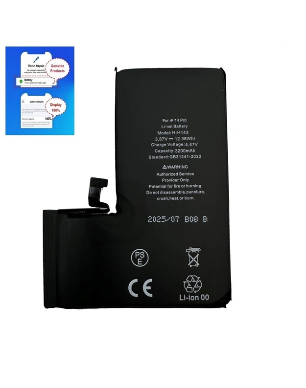 Akumuliatorius Apple iPhone 14 Pro 3200mAh Diagnosable OEM