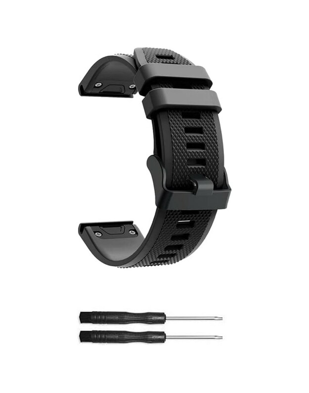 Apyrankė Reach skirta Garmin Fenix 5 juoda