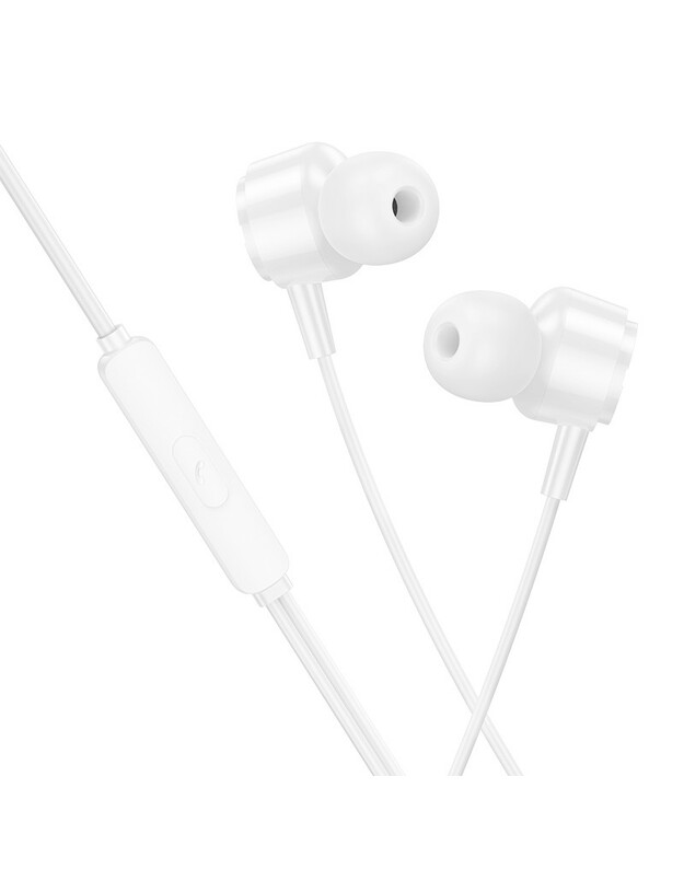 Ausinės Borofone BM94 USB-C baltos