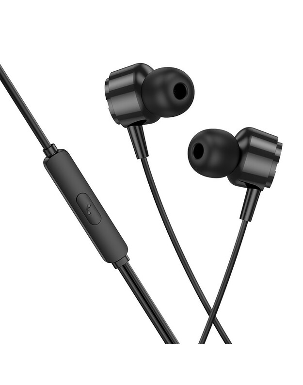 Ausinės Borofone BM94 USB-C juodos