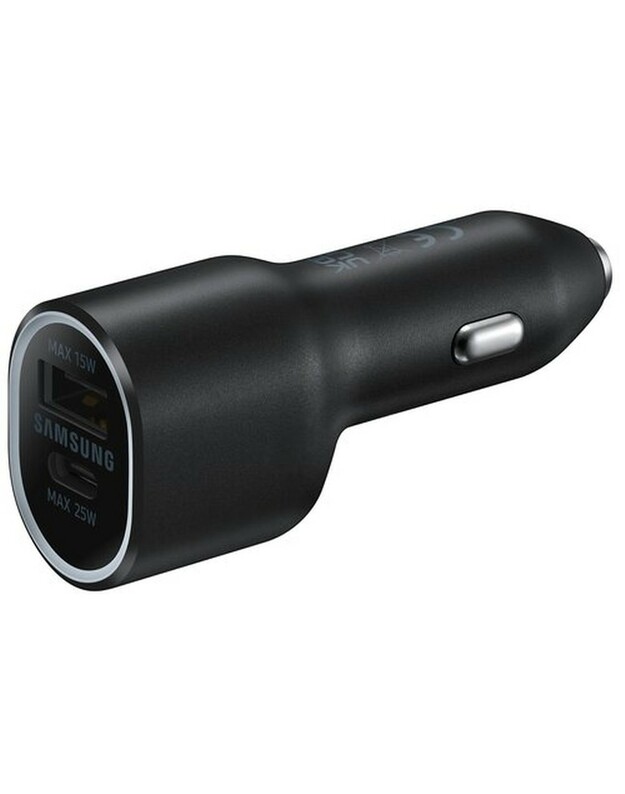 Automobilinis įkroviklis Samsung EP-L4020NBEGEU 40W USB-C/USB-A juodas