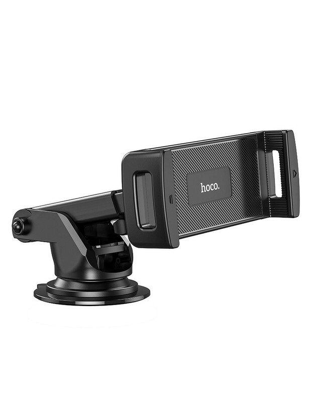 Automobilinis planšetinio kompiuterio laikiklis Hoco CA120 juodas