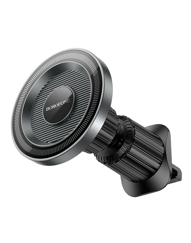 Automobilinis telefono laikiklis Borofone BH122 Magsafe (air vent) juodas