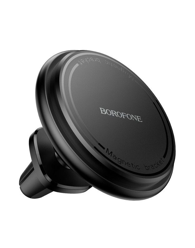 Automobilinis telefono laikiklis Borofone BH135 MagSafe (air vent) juodas