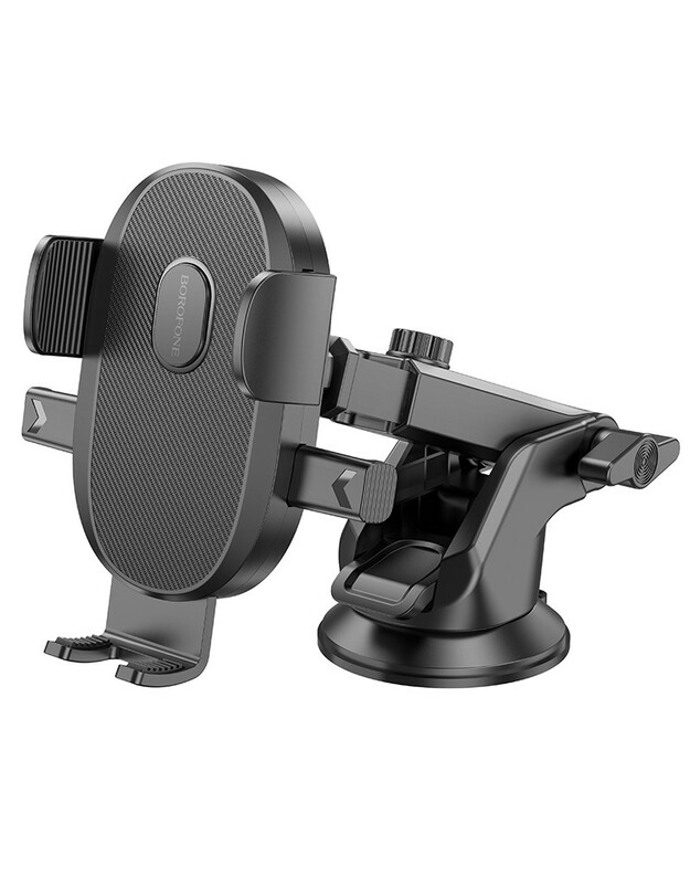 Automobilinis telefono laikiklis Borofone BH93 (dashboard) juodas