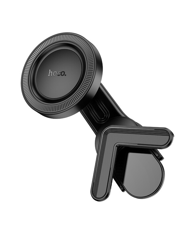 Automobilinis telefono laikiklis Hoco H57 MagSafe (car display) juodas
