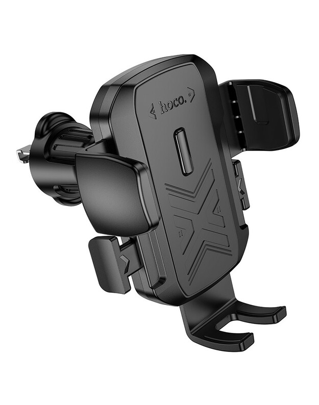 Automobilinis telefono laikiklis Hoco H64 (air vent) juodas